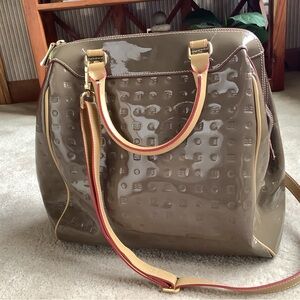 ARCADIA  Genuine Patent Leather Made in Italy handbag